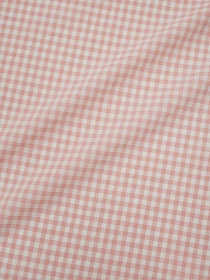 Вареный (стираный) хлопок "Клетка (0.4*0.4см)" цв.лососевый, ш.2.5м, хлопок-100%, 125гр/м.кв#052798