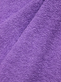 Махровая ткань цв.Насыщенный сиренево-лавандовый, ш.1.5м, хлопок-100%, 350гр/м.кв