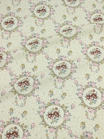 Сатин "Живописная композиция", ш.2.35м, хлопок-100%, 110гр/м.кв