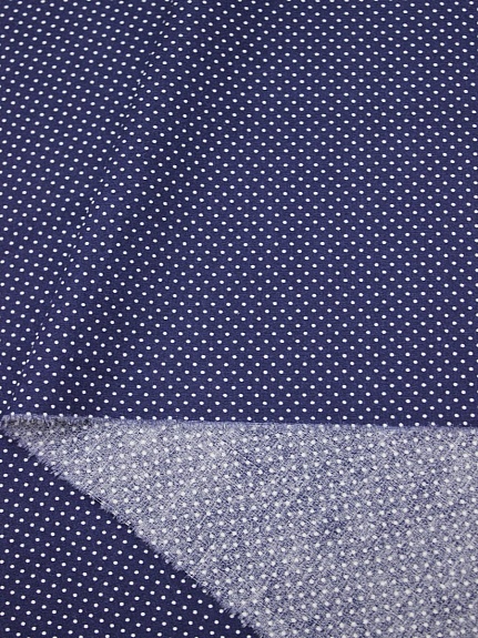 Импорт. хлопок "Пшено" цв.сине-фиолетовый, ш.1.45м, хлопок-100%, 115гр/м.кв