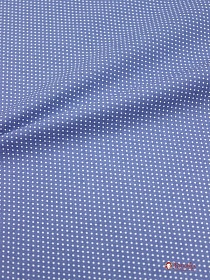 Импорт. хлопок "Пшено-4 на джинсовом", ш.1.48м, хлопок-100%, 100гр/м.кв