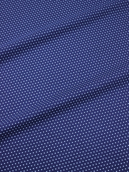 Футер 2-х нит. начес "Голубое пшено на джинсово-синем", ш.2.14м(1.07м*2,чулок),Карде, хл-100%