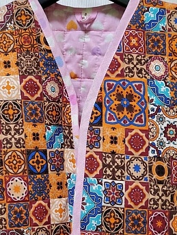 Жилет стеганый из бязи "Маракеш"