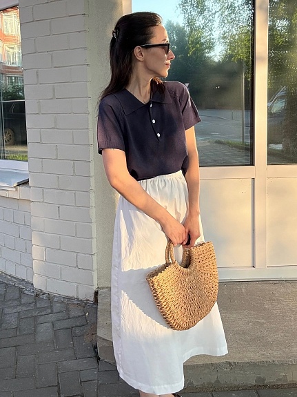Юбка из импортного хлопка
