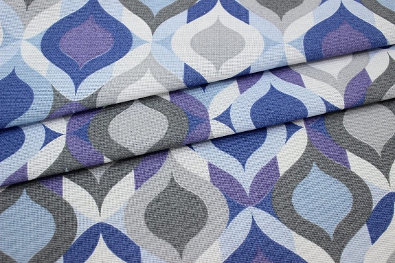 Рогожка "Расписной витраж", ш.1.5м, хлопок-100%, 165гр/м.кв