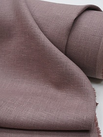 Лен костюмный с умягчением цв.Кофейно-розовый-2, ш.1.5м, лен-100%, 190гр/м.кв