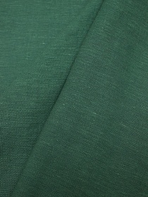 Лен с вискозой с эффектом мятости цв.Хвоя-2, СОРТ2, ш.1.4м, лен-53%, вискоза-47%, 195гр/м.кв