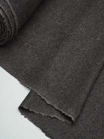 Шерсть костюмная Твид цв.Темный шоколад, ш.1.5м, шерсть-50%, вискоза-30%, п/э-20%, 250гр/м.кв