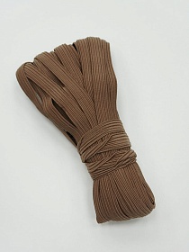 Резинка бельевая цв.Карамельное какао, ш.10мм, 10м