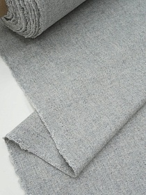 Шерсть костюмная Твид цв.Пепельно-серый меланж, ш.1.5м, шерсть-50%, п/э-36%, тенсель-14%, 225гр/м.кв