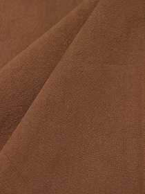 Мерный лоскут(ткань в отрезах) - Хлопок крэш цв.Винтажный медно-коричневый, ш.1.41м, хлопок-100%