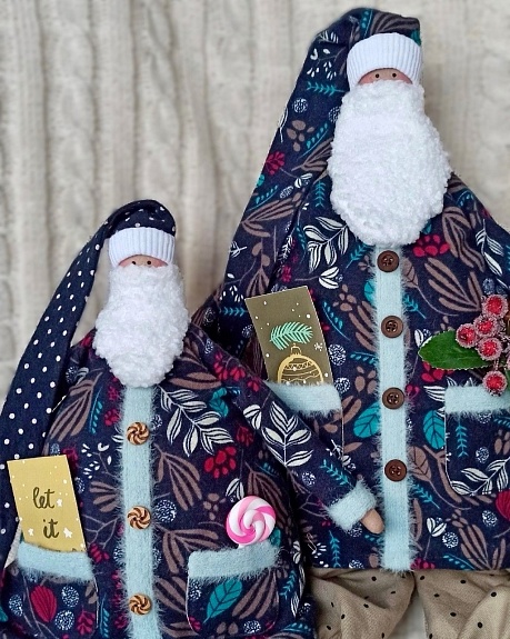 Интерьерная игрушка из теплого хлопка "Разнотравье"