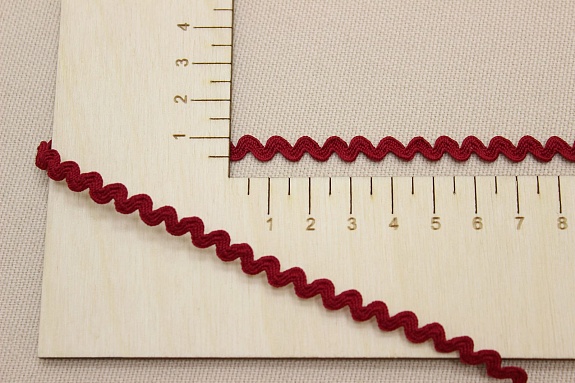 Вьюнчик цв.малиновый, ш.6мм, п/э-100%
