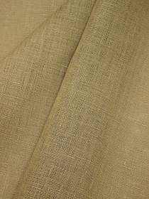 Лен сорочечный цв.Коричневый песок, ш.1.5м, лен-100%, 125гр/м.кв