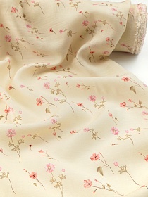 Креп-вискоза "Вальс соцветий", ш.1.55м, вискоза-76%, нейлон-14%, п/э-10, 85гр/м.кв