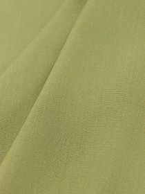 Штапель цв.Оливково-салатовый, ш.1.45м, вискоза-100%, 110гр/м.кв