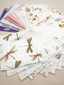 Комплект образцов "Муслин принт" №1