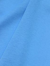 Трикотаж Кулир.гладь цв.Лазурно-голубой, ш.1.96м (0.98м*2, чулок), Карде, хл-100%, 145гр/м.кв