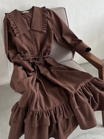 Шикарное платье из пестряди