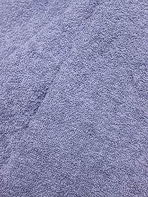 Махровая ткань цв.Серо-фиолетовая дымка, ш.1.5м, хлопок-100%, 350гр/м.кв