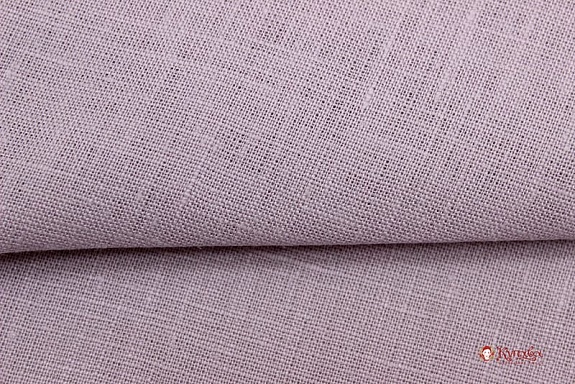 Лен костюмный цв.Сиренево-розовый туман, ш.1.5м, лен-100%, 190гр/м.кв