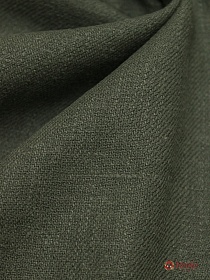 Крапива Рами (Ramie)-диагональ, цв.Темный серо-зеленый, ш.1.38м, крапива-100%, 240гр/м.кв