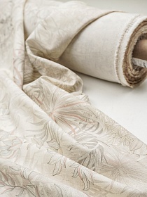 Хлопколен с вискозой Digital "Тропический оазис", ш.2.5м, хл-50%, вискоза-45%, лен-5%, 110гр/м.кв 