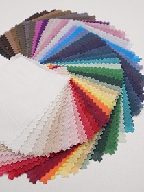 Комплект образцов "Батист однотонный" №1