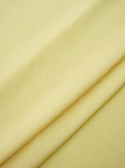 Штапель цв.Светлый лимонно-желтый, ш.1.45м, вискоза-100%, 110гр/м.кв