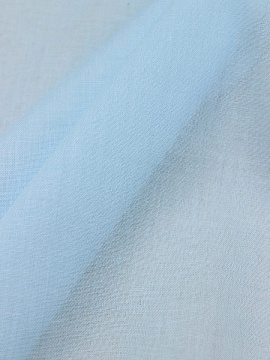 Батист цв.Бледный лазурно-голубой, ш.1.45м, хлопок-100%, 60гр/м.кв