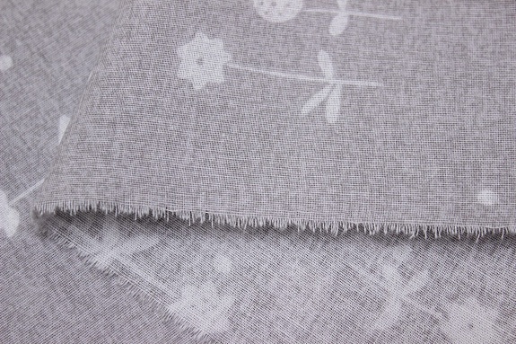 Поплин "Цветочный полет", ш.2.2м, хлопок-100%, 110гр/м.кв