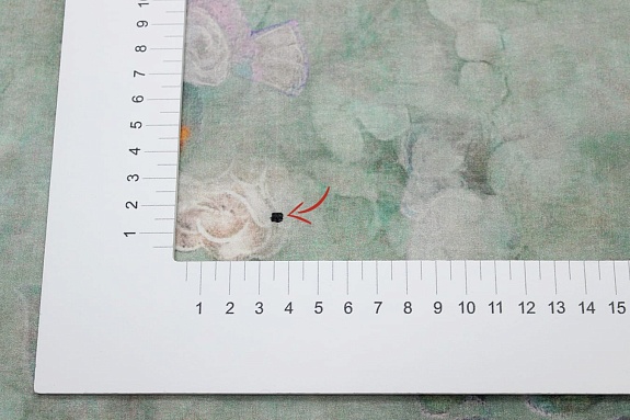 Вискозный шифон (Digital) "Флаурэль",  ш.1.5м, вискоза-75%, нейлон-25%, 55гр/м.кв