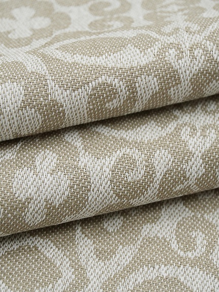 Полульняной жаккард "Сьюзен" цв.суровый, ш.1.6м, лен-56%, хлопок-44%, 210гр/м.кв