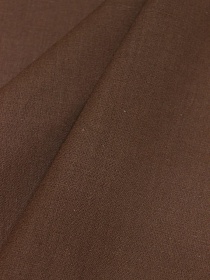 Поплин цв.Сепия коричневая, СОРТ2, ш.2.2м, хлопок-100%, 110гр/м.кв
