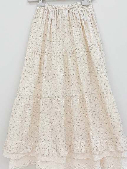 Юбка из хлопкольна с вискозой "Алфея"