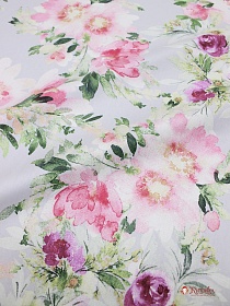 Плотный хлопок "Акварельная романтика", ш.1.5м, хлопок-100%, 170гр/м.кв
