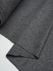 Шерсть костюмная Твид цв.Графитово-серый меланж, ш.1.5м, шерсть-50%, п/э-50%, 240гр/м.кв