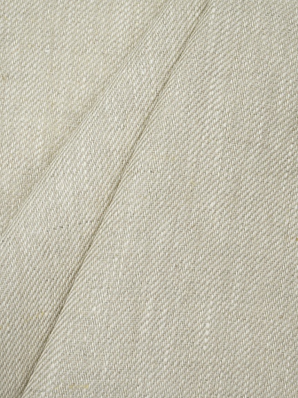 Льняная саржа цв.Натуральный, ш.1.5м, лен-100%, 290гр/м.кв