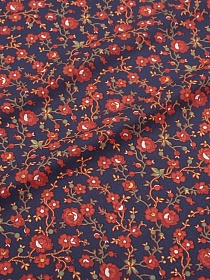 Перкаль "Сад Эдема" цв.фиолетовый флер, ш.1.5м, хлопок-100%, 120гр/м.кв