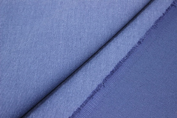 Джинс с ворсом цв.Джинсовый с фиолетовым оттенком, ш.1.5м, хлопок-100%, 330гр/м.кв