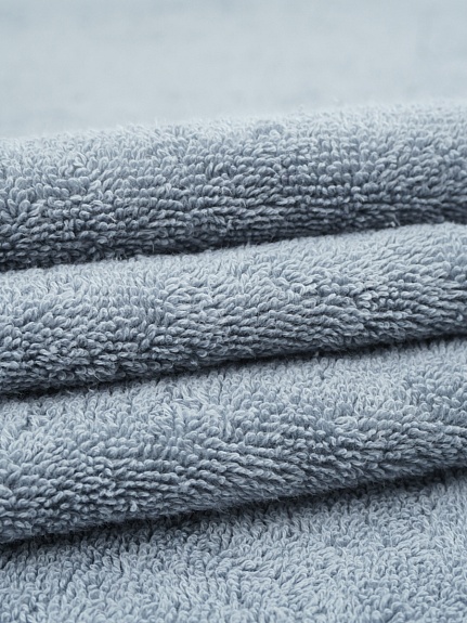 Махровая ткань Люкс цв.Серый, ш.1.55м, хлопок-100%, 550гр/м.кв