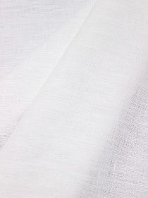 Лен костюмный цв.Белый, ш.1.5м, лен-100%, 180гр/м.кв
