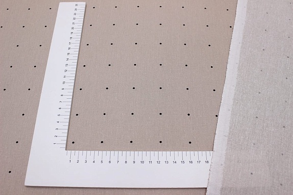 Поплин "Барбери - горошек", (комп), СОРТ2, ш.2.2м, хлопок-100%, 110гр/м.кв