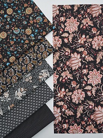 Набор тканей для рукоделия "Импортный хлопок: Кельтик", 45см*30см, 6шт