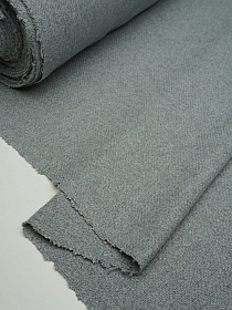 Шерсть пальтово-костюмная Твид цв.Св.серо-голубой, ш.1.5м, шерсть-50%, п/э-50%, 380гр/м.кв