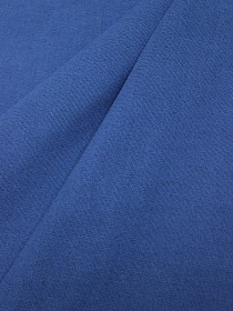 Полулен костюмный с эффектом мятости цв.Джинсовый, СОРТ2, ш.1.5м, хлопок-70%, лен-30%, 170гр/м.кв