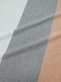 Вареный (стираный) хлопок "Широкие разноцветные полосы", ш.2.5м, хл-100%, 115гр/м.кв