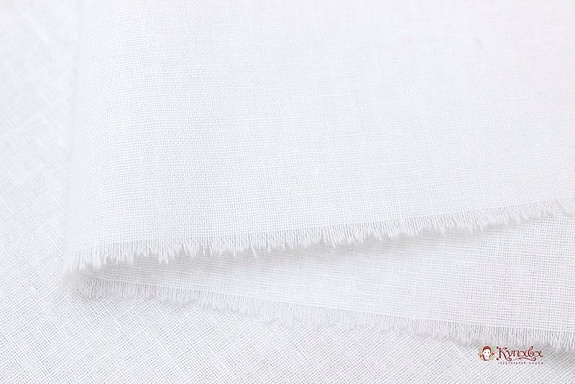 Мерный лоскут - Бязь цв.Белый, ГОСТ, ш.1.5м, хлопок-100%, 142гр/м.кв, Кр.Талка