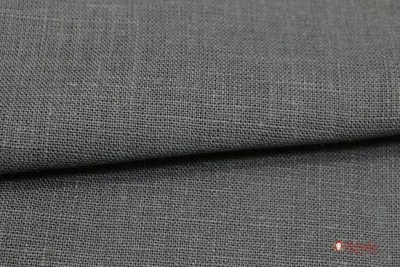 Лен костюмный цв.Брезентово-серый-2, ш.1.5м, лен-100%, 185гр/м.кв
