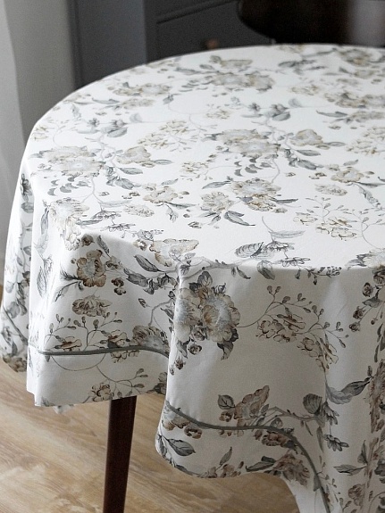 Скатерть из ткани Дак/Duck "Элегия цветов"